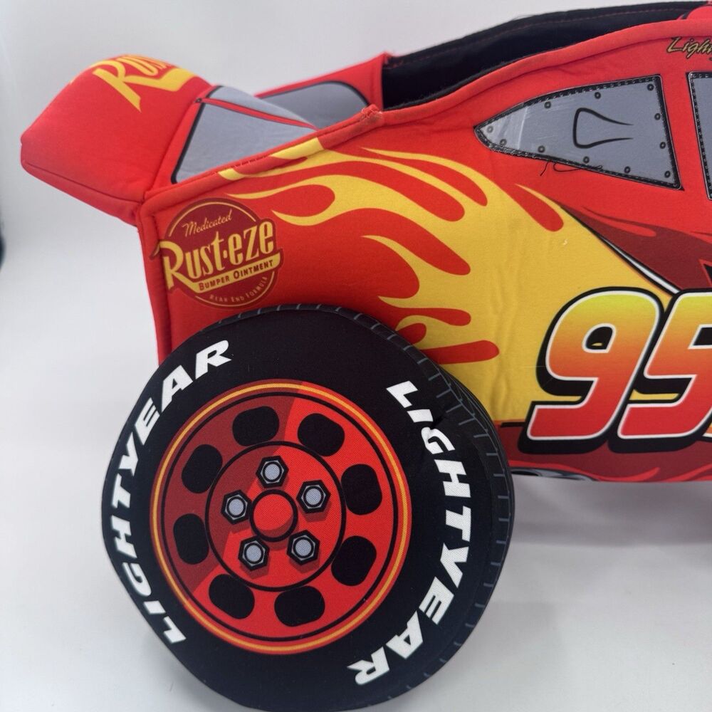 Lightning McQueen 3D Toddler Costume Disney Pixar Halloween Cars One Size - Picture 4 of 14